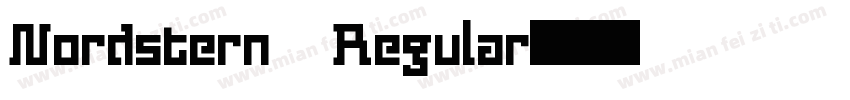 Nordstern Regular字体转换